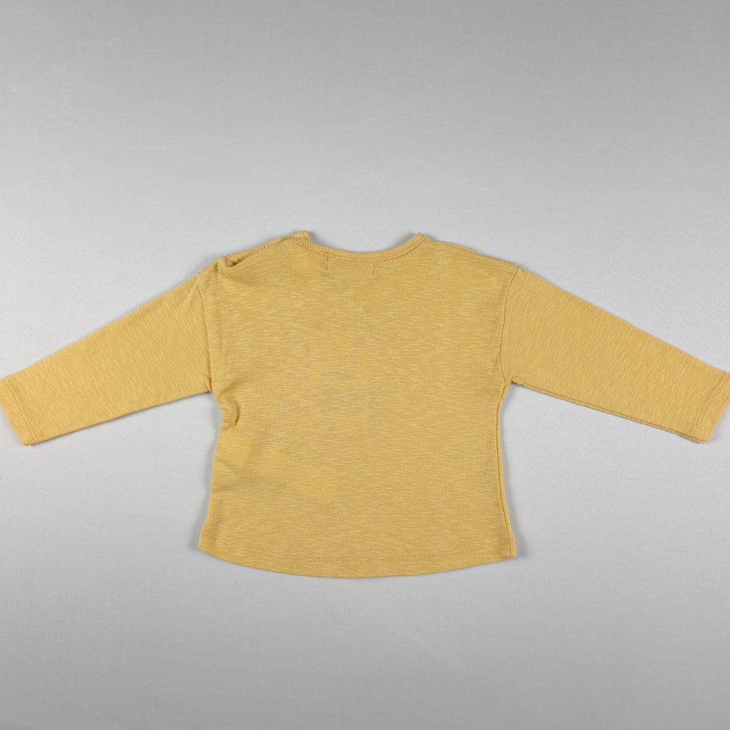 Zara Baby Cotton Long Sleeve Top | 6–9 Months | NWT