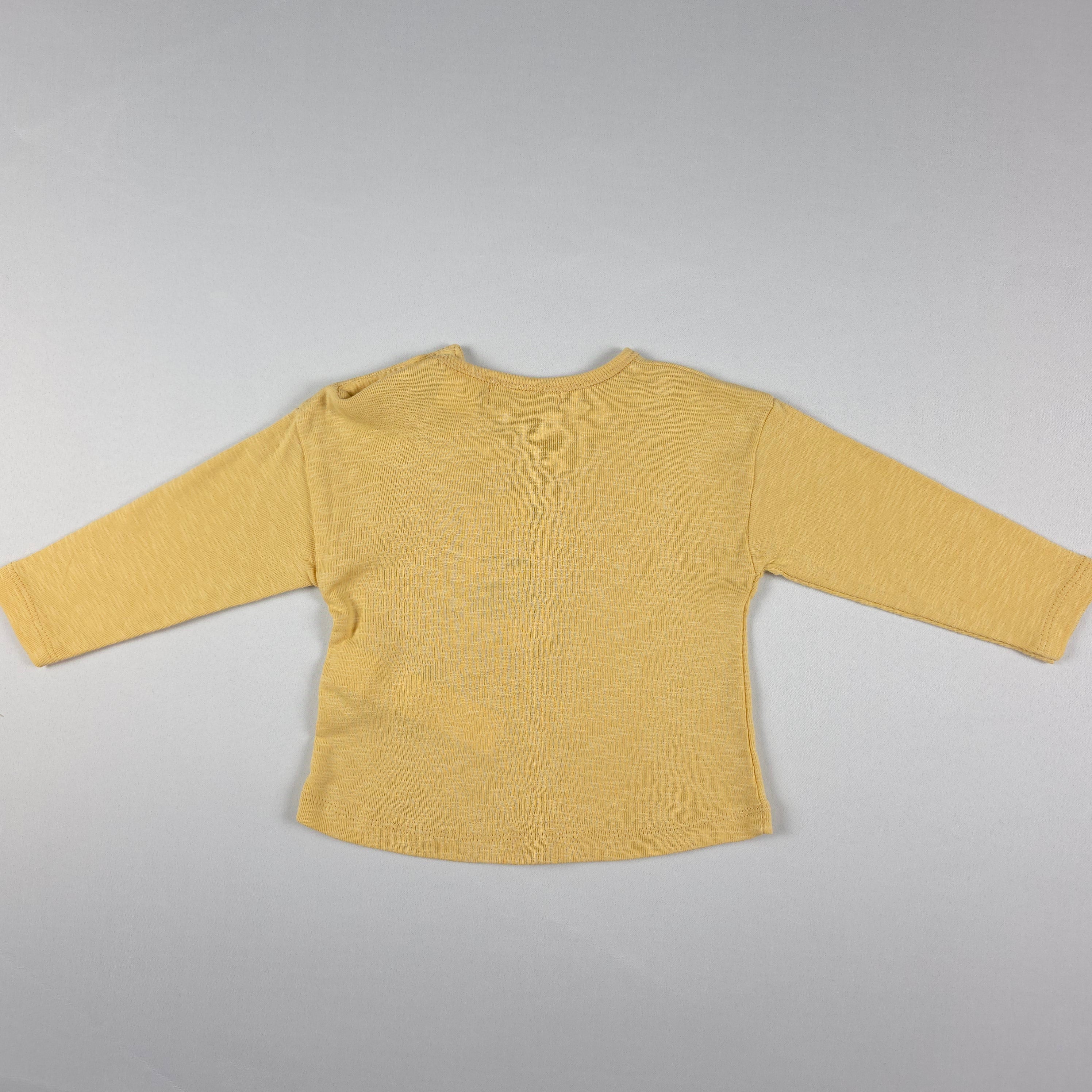 Zara Baby Cotton Long Sleeve Top | 6–9 Months | NWT