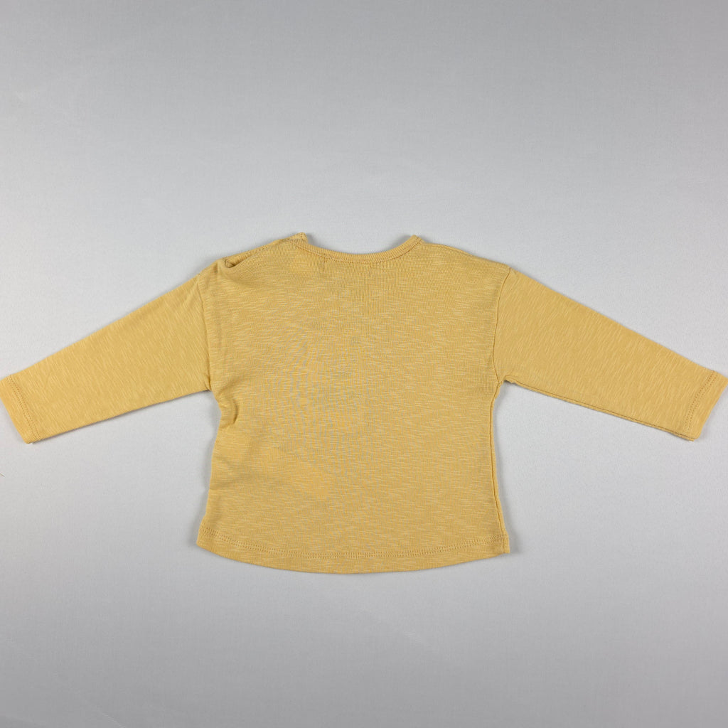 Zara Baby Cotton Long Sleeve Top | 6–9 Months | NWT
