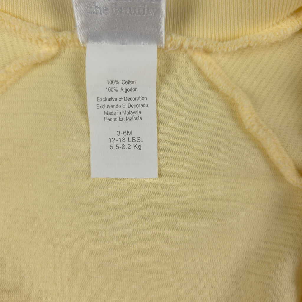 Vintage Carter’s Baby Yellow Footed Sleeper | 3–6 Months