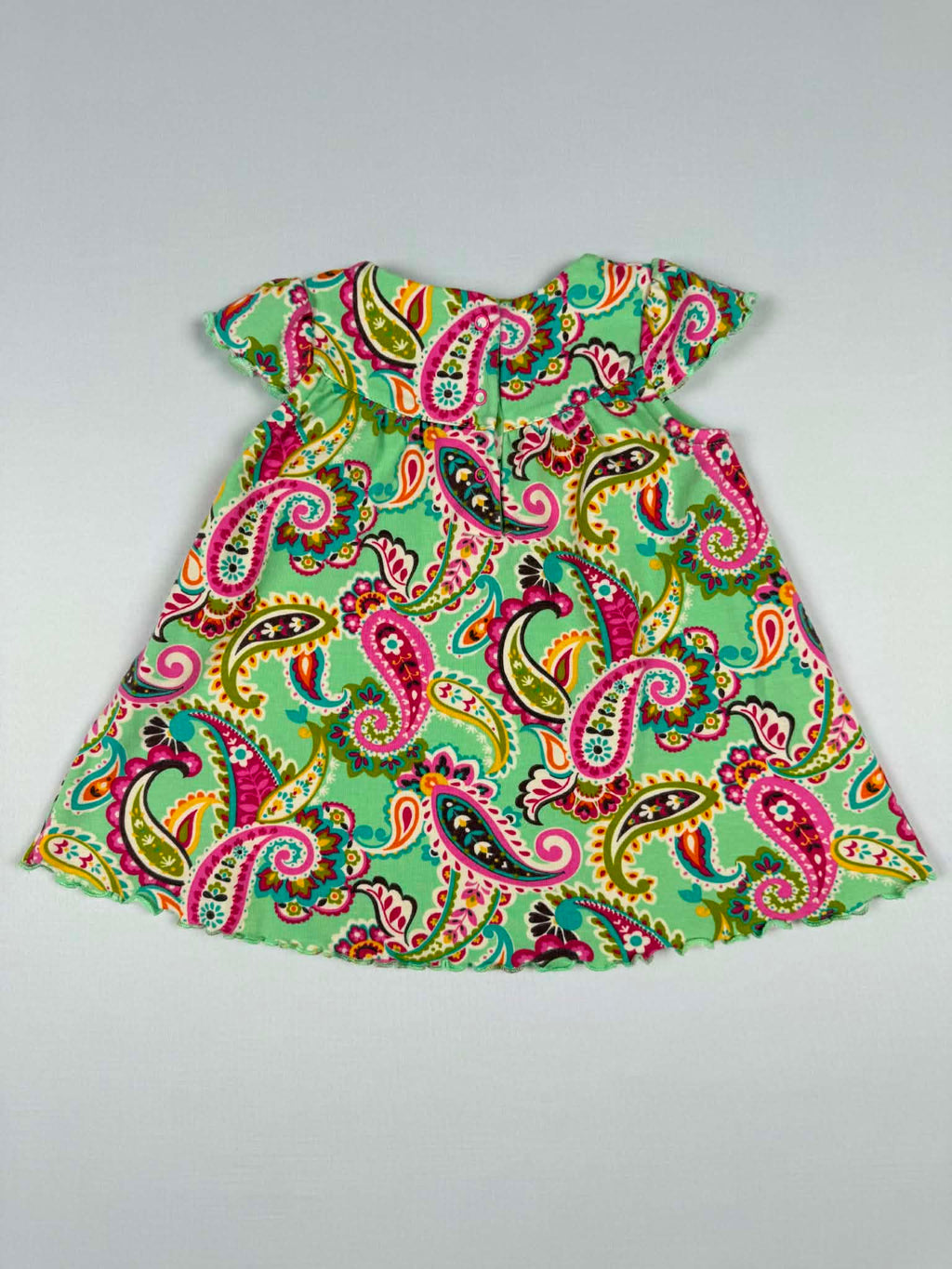 Vera Bradley Baby Paisley Flutter Dress & Floral Ruffle Bloomer Set | 6-9M
