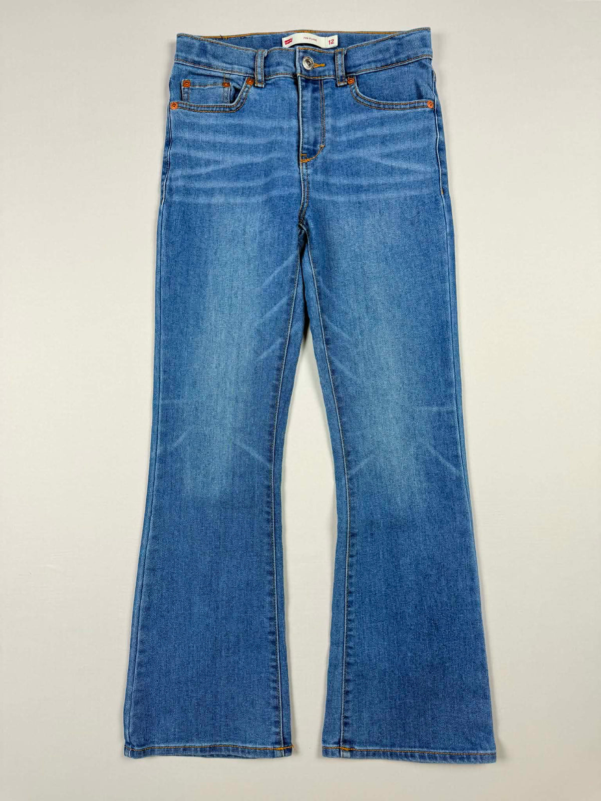 Levi's 726 Flare Jeans Medium Wash | Size 12 | Girls
