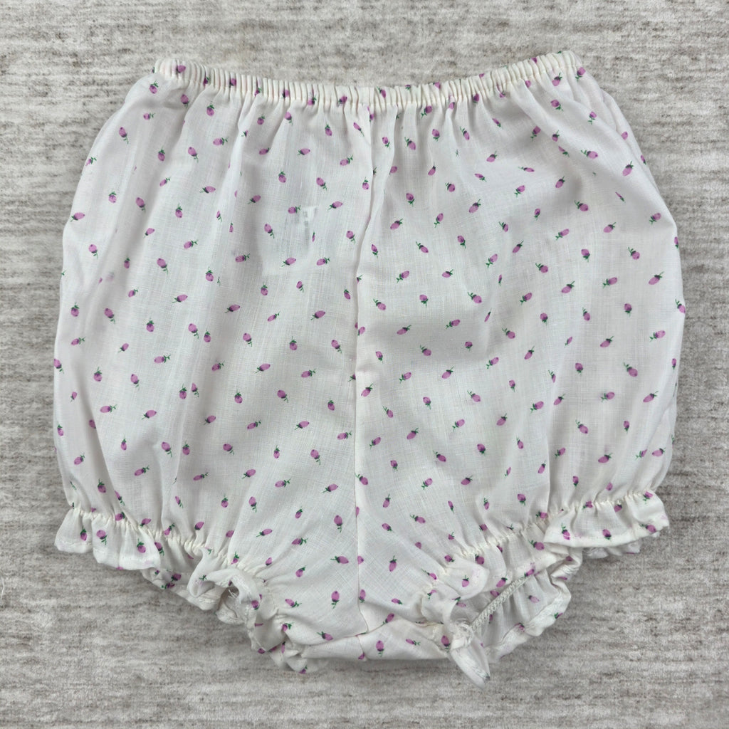 Sears rosebud pleated dress and matching bloomers front