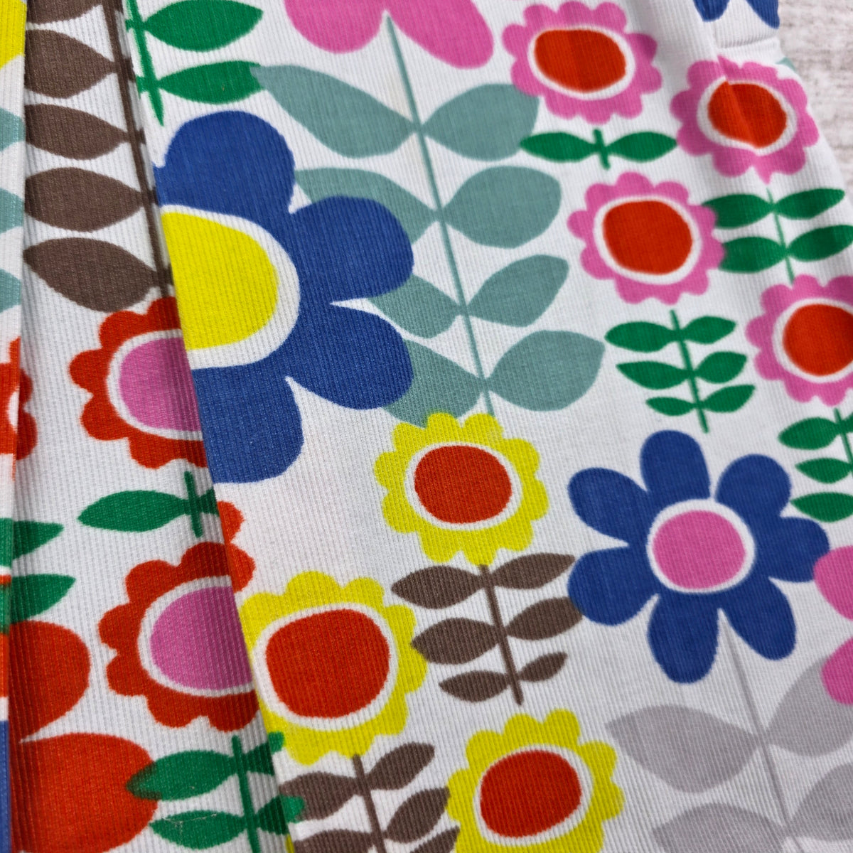 Baby Boden Bold Floral Corduroy Dress | 2-3Y