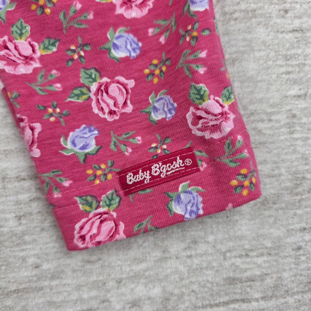 Vintage Baby B'gosh Floral Leggings | 24 Months |