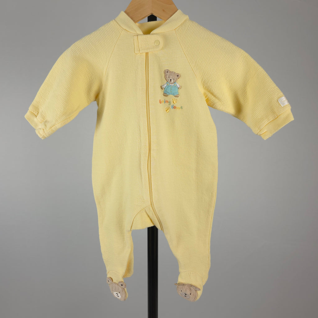 Vintage Carter’s Baby Yellow Footed Sleeper | 3–6 Months