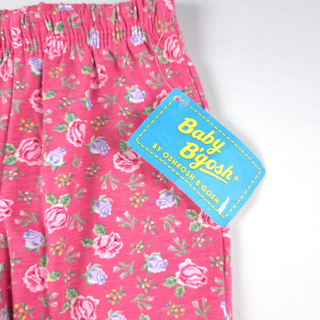 Vintage Baby B'gosh Floral Leggings | 24 Months | NWT | Made in USA