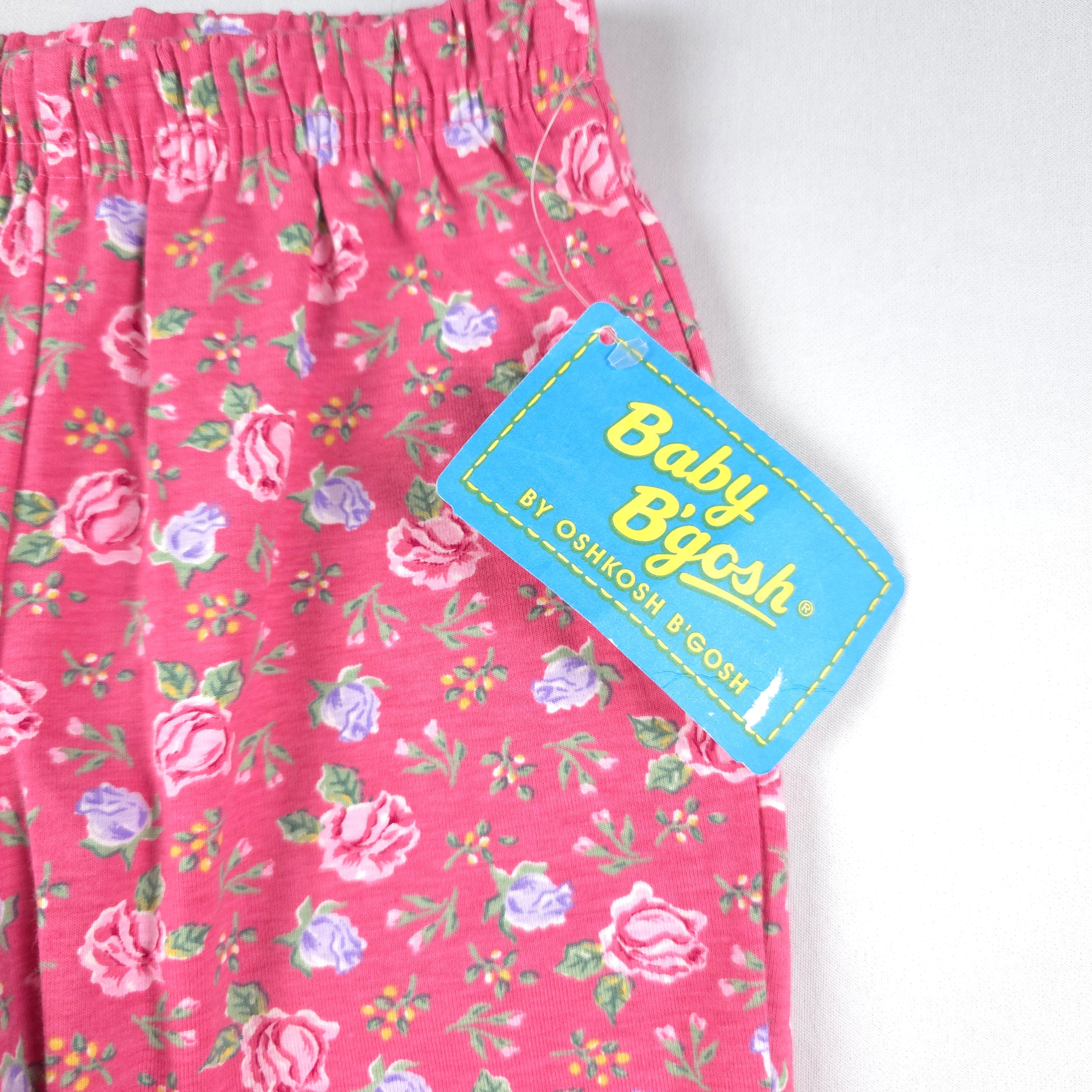 Vintage Baby B'gosh Floral Leggings | 24 Months | NWT | Made in USA