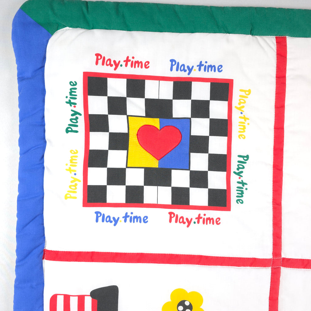 Vintage NoJo Play Time Reversible Activity Play Mat