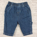 Sesame Street Vintage Baby Denim Cargo Jeans | 0-3M