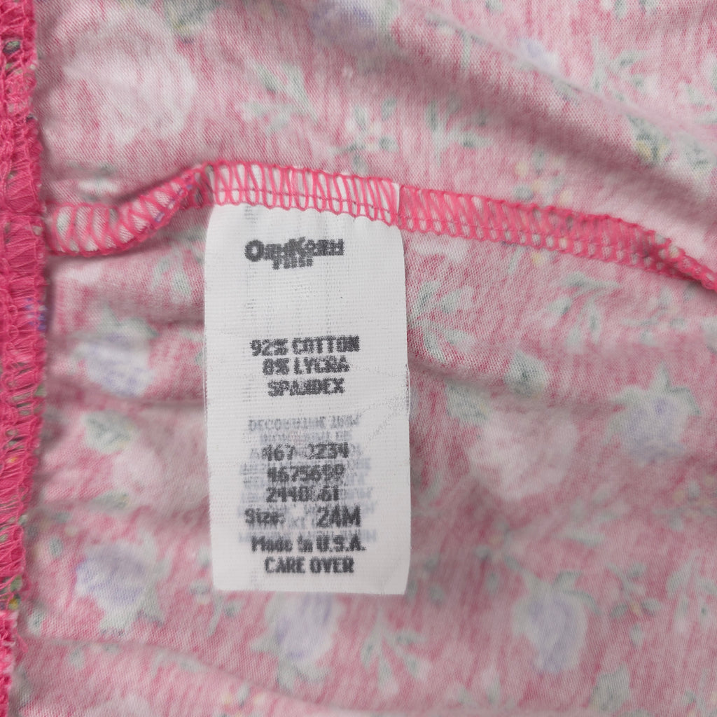 Vintage Baby B'gosh Floral Leggings | 24 Months | NWT | Made in USA