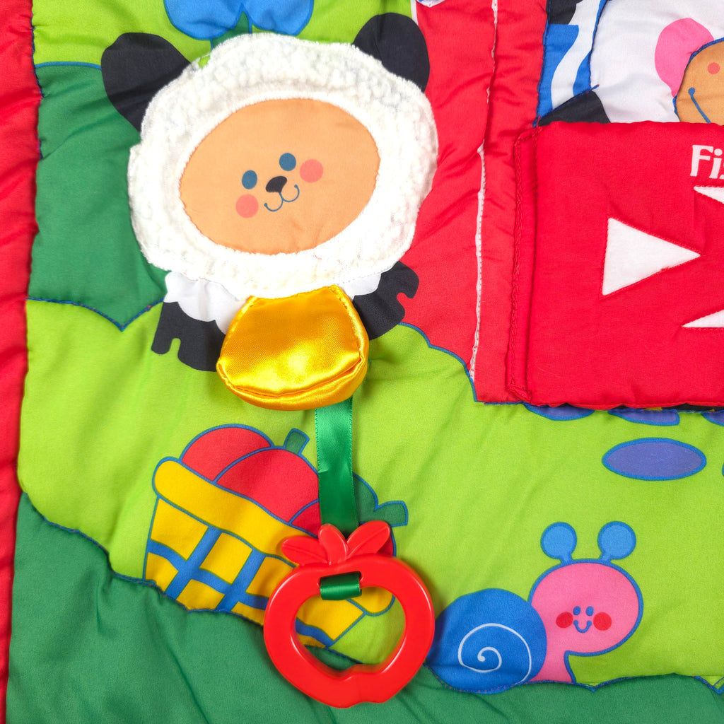 Vintage Fisher-Price Farm Activity Play Mat with Attachments | 1993